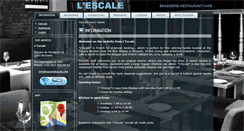 Desktop Screenshot of brasserielescale.com